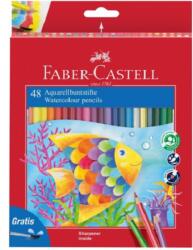 Faber-Castell Aquarell színes ceruza 48 db ecsettel (114448)