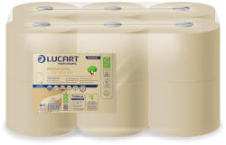 Lucart Toalettpapír, 2 rétegű, 180 m, LUCART EcoNatural L-One mini 180, havanna barna (UBC93) (UBC93)