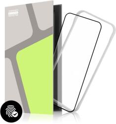 Tempered Glass Protector Vivo V40 üvegfólia + felhelyező keret - ujjlenyomat-olvasóval kompatibilis (TGR-VVA0-BL)