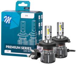 m-tech M-Tech, LED szett, H4, 6500K, Aktív hűtéssel, 50W