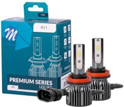 m-tech M-Tech, LED szett, H11, 6500K, Aktív hűtéssel, 50W