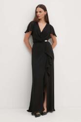 Ralph Lauren rochie culoarea negru, maxi, evazati, 253909447 9BYH-SUD0B7_99X (253909447)