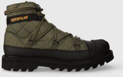 Caterpillar pantofi OMAHA ALT LACE x Nigel Cabourn femei, culoarea verde, cu toc plat, P111316 9BYX-OBD1CI_81X (P111316)