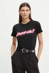 The Kooples tricou din bumbac 99KK-TSD115_99X (FTSC26045K)