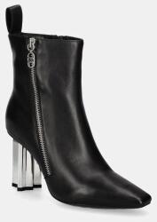 Karl Lagerfeld cizme de piele KL TOWER 9BYH-OBD1KB_99X (KL33964.000)