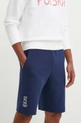 adidas Performance pantaloni scurti Polska barbati, culoarea albastru marin, JF6687 9BYH-SZM02P_59X