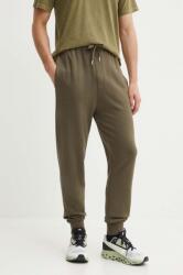 IRO pantaloni de trening din bumbac culoarea verde, neted, MP23SEYAN 9BYH-SPM0A6_78X (MP23SEYAN)