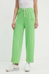 American Vintage pantaloni de trening culoarea verde, neted, IZU05AH24 9BYH-SPD0IP_76X (IZU05AH24)