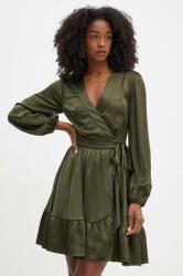 GUESS rochie JOSETTE culoarea verde, mini, evazati, 4YGK11 7116A 9BYH-SUD08W_78X (4YGK11.7116A)