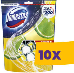 Domestos Power5 WC illatosító rúd Lime 6x50g (Karton - 7 csomag)