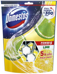 Domestos Power5 WC illatosító rúd Lime 6x50g
