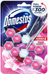 Domestos Power5+ professzionális WC illatosító rúd Pink Magnólia 2x55g