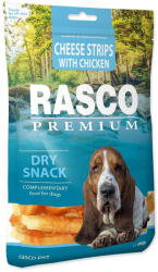 Rasco Rasco Fâșii de brânză Rasco Premium delicacy învelite în pui 80g (1704-17042)