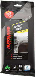 AUTOLAND COMPASS Șervețele pentru tabloul de bord NATURAL XL - 25buc (am00816)