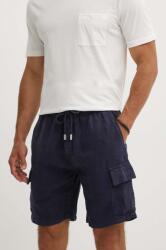 Vilebrequin pantaloni scurti din in BAIE culoarea albastru marin, BAIU3U01 9BYH-SZM006_59A