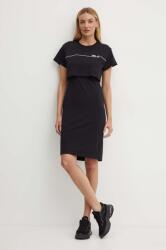 KARL LAGERFELD rochie culoarea negru, mini, drept, 245W1350 9BYH-SUD0JD_99X