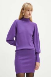 Silvian Heach rochie IKUR culoarea violet, midi, mulata, GPA24153VE MBYH-SUD014_45X