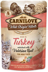 CARNILOVE Plic de curcan Carnilove Cat cu valeriana medicinala 85g (293-100389)