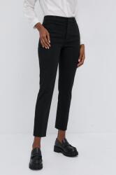 Lauren Ralph Lauren Pantaloni femei, culoarea negru, fason tigareta, high waist 9BY8-SPD0EO_99X