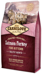 CARNILOVE Hrăniți Carnilove Kitten Healthy Growth Somon și Curcan 2kg (293-170196)