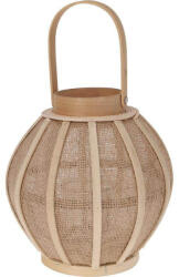 PROGARDEN Home Styling Collection Felinar ratan BOHO cu maner larg (430020010)