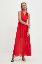 ANSWEAR rochie culoarea rosu, maxi, evazată BMYH-SUD098_33X (89852.ims)