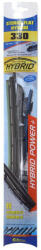 COMPASS Ștergător Hybrid 350 mm + 11 adaptoare de teflon (11006)