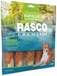 Rasco Rasco delicatețe piele de bivol învelită în carne de pui, batoane L 500g (1704-17084)