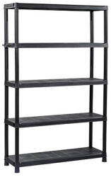 Keter Raft Depozitare 5 Polite Keter Plus Shelf 120/5 - 350Kg 120x40x187cm (9502000) - atumag Raft