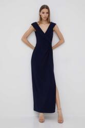 Ralph Lauren rochie culoarea albastru marin, maxi, drept PPYY-SUD1AI_59X