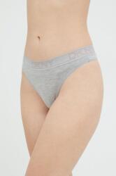 DKNY tanga culoarea gri PPYY-BID37Y_90X