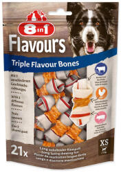 8in1 Os de mestecat Delicacy 8in1 Triple Flavor XS 21 buc (A4-144434) - efistore