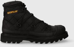 Caterpillar pantofi OMAHA ALT LACE x Nigel Cabourn femei, culoarea negru, cu toc plat, izolare usoara, P111317 9BYX-OBD1CJ_99X