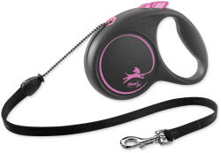 flexi Leash Flexi Black Design cablu M roz 5m (194-9020)
