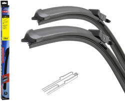 COMPASS Ștergătoare FLAT SET (SLOT) 660 + 610 mm (10660)