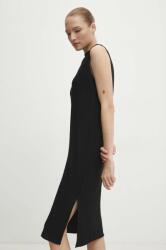 ANSWEAR rochie culoarea negru, mini, dreaptă BMYH-SUD09O_99X (5025.ijs)