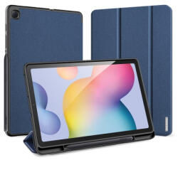 Dux Ducis SamsungGalaxy Tab S6 Lite 10.4 LTE (SM-P625) 2024, Galaxy Tab S6 Lite 10.4 WIFI (SM-P620) 2024, Dux Ducis Domo tablet tok, Asztali tartó, Sötétkék