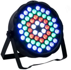 Thunder Germany Thunder FTL54 FlatPAR RGB (54x1W) DMX LED reflektor, színező (20258)