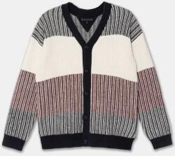 Tommy Hilfiger gyerekkardigán gyapjúkeverékből sötétkék, meleg, KB0KB09395 - sötétkék 152