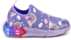 Bibi Shoes Pantofi sport modern Fete Pantofi Sport LED Bibi Space Rainbow Bibi Shoes violet 26