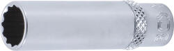 BGS technic Technic Dugókulcs, tizenkétszögletű, mély 6, 3 mm (1/4") 10 mm (BGS-10710) (BGS-10710)