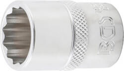 BGS technic Technic Dugókulcs, tizenkétszögletű 12, 5 mm (1/2") 18 mm (BGS-10638) (BGS-10638)