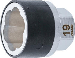 BGS technic Technic Spirálbites dugókulcsbetét /csavarkiszedő Külső hatszögletű 19 mm 19 mm (BGS-7510-19) (BGS-7510-19)