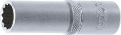 BGS technic Technic Dugókulcs, tizenkétszögletű, mély 12, 5 mm (1/2") 14 mm (BGS-10664) (BGS-10664)