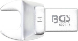 BGS technic Technic Villásfej nyomatékkulcshoz 14 mm Befogó 14 x 18 mm (BGS-6901-14) (BGS-6901-14)