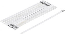 BGS technic BGS Technic Kábelkötegelő-készlet nemesacél rozsdamentes 7, 0 x 200 mm 10 darabos (BGS-80780) (BGS-80780)