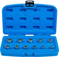 BGS technic Technic Sérült csavar és anya kiszedő készlet 10 mm (3/8") metrikus 11 darabos (BGS-8383) (BGS-8383)
