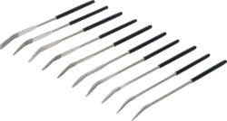 BGS technic Technic Gyémánt lyukreszelő készlet hajlított 140 x 3 mm 10 darabos (BGS-1921) (BGS-1921)