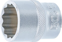 BGS technic Technic Dugókulcs, tizenkétszögletű 12, 5 mm (1/2") 23 mm (BGS-10643) (BGS-10643)