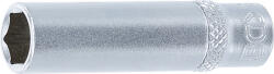BGS technic Technic Dugókulcs, hatszögletű, mély 6, 3 mm (1/4") 9 mm (BGS-10509) (BGS-10509)